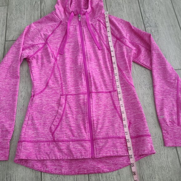C9 Champion Duo Dry Pink Full Zip Hooded Jacket Women’s Small - Picture 5 of 9